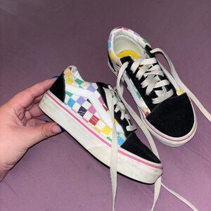 Vans Kids Sneakers - Multicolor and Black
